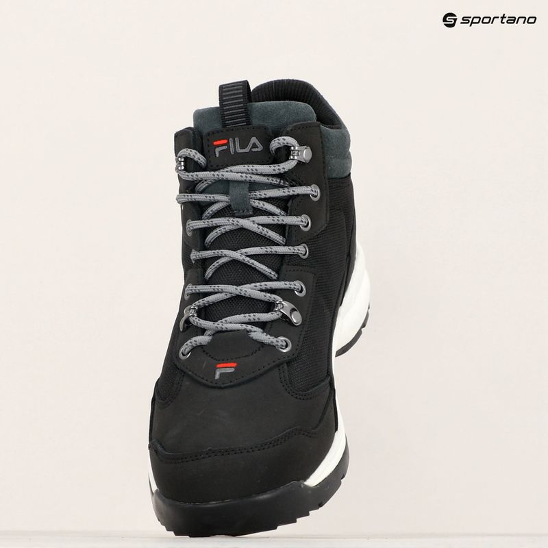 FILA men's shoes Alpha Mid black/castlerock 9