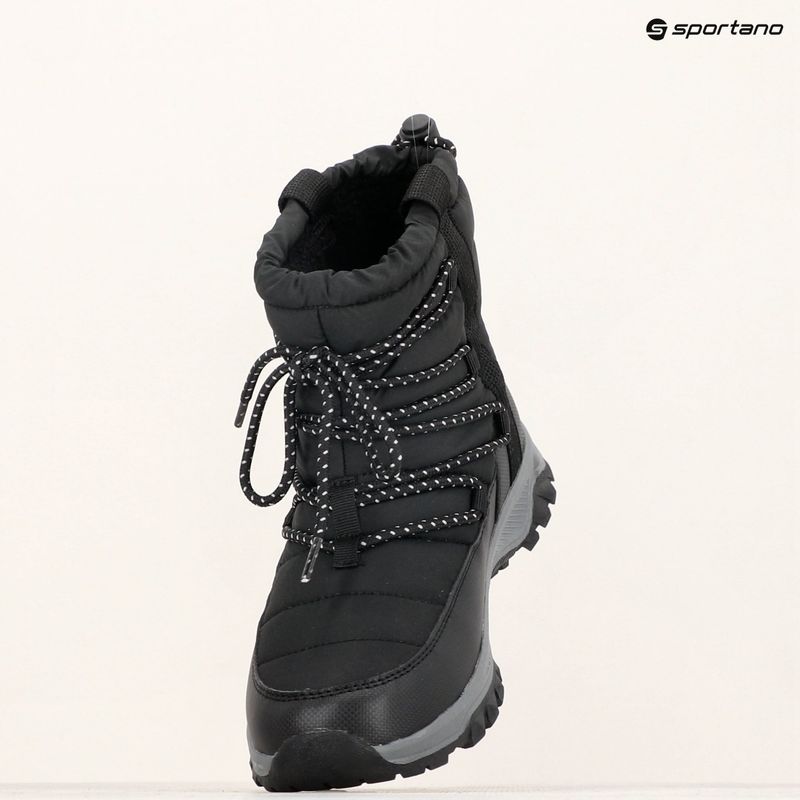 Women's snow boots KangaROOS K-FW Shego jet black / steel grey 15