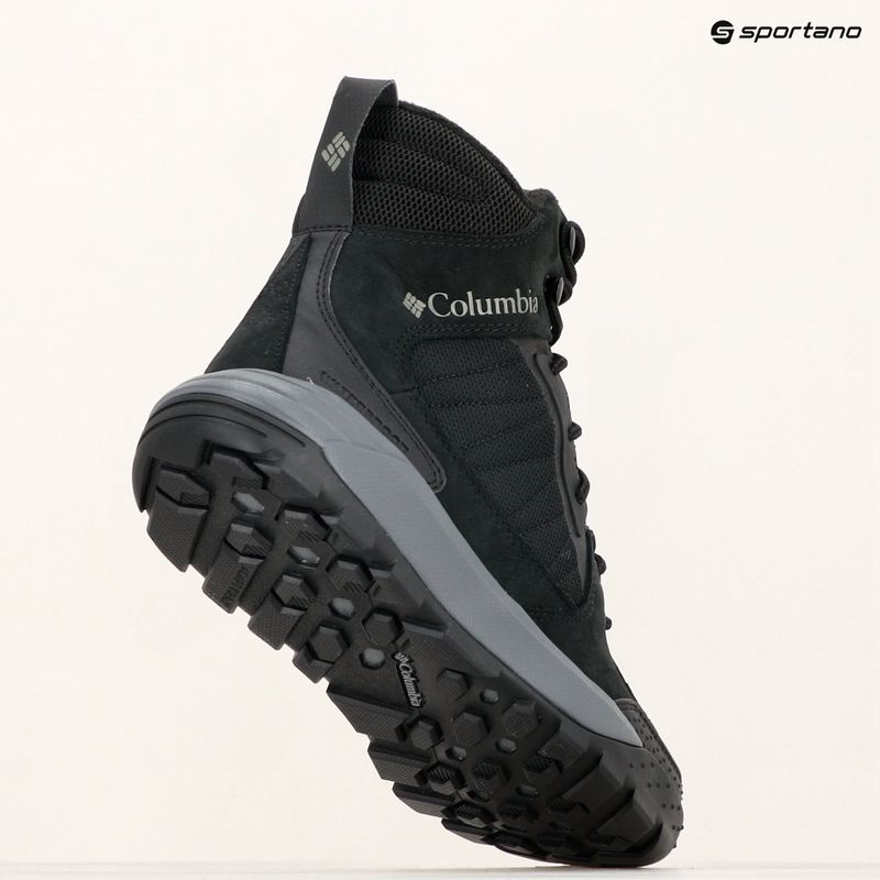Men's Columbia Portlander Boot Ohi black/ ti grey steel 18
