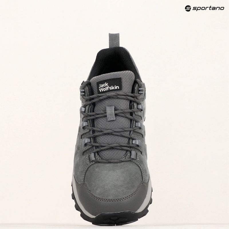 Jack Wolfskin Refugio Texapore Low slate men's trekking boots 10
