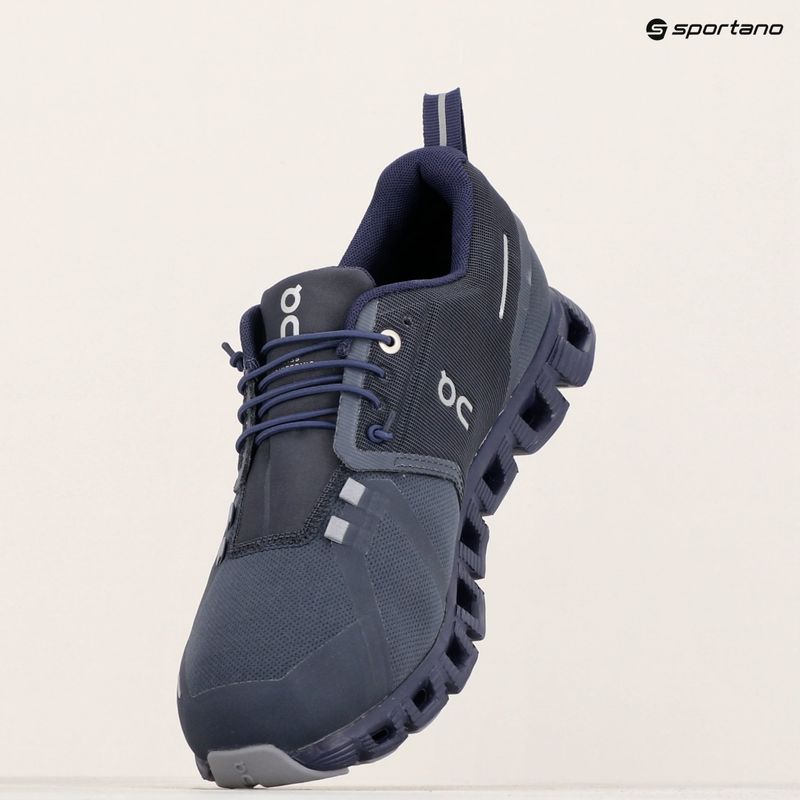 Men's running shoes On Running Cloud 5 Waterproof navy/ink 16