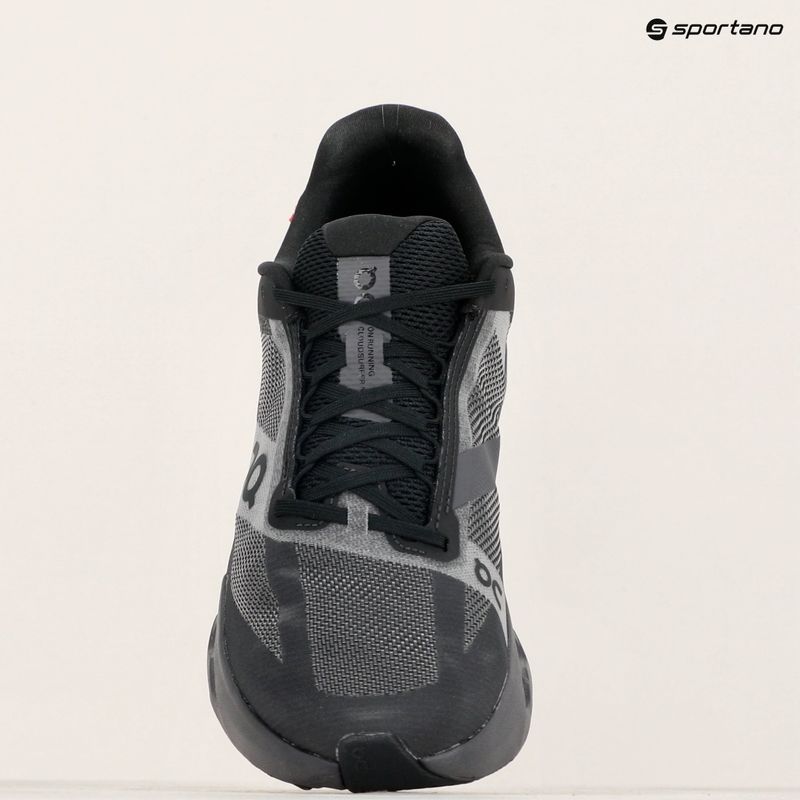 Men's On Running Cloudsurfer Next black/eclipse running shoes 16