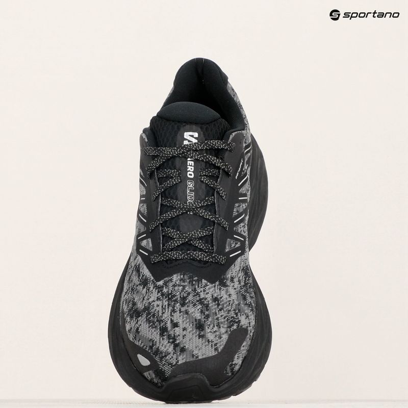 Men's running shoes Salomon Aero Glide 2 black/phantom/ghost grey 18