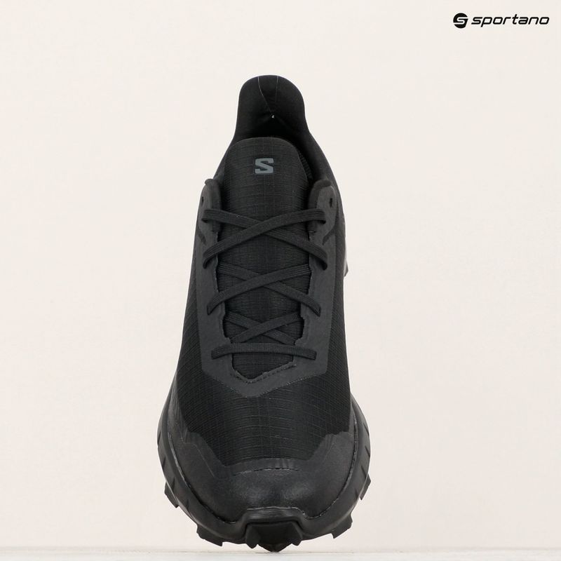 Men's running shoes Salomon Alphacross 5 GTX black/black/ebony 20
