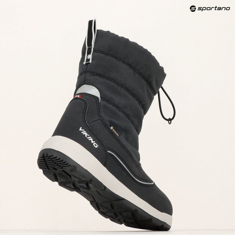 Viking Toasty Pull-On Warm GTX children's snow boots black 16