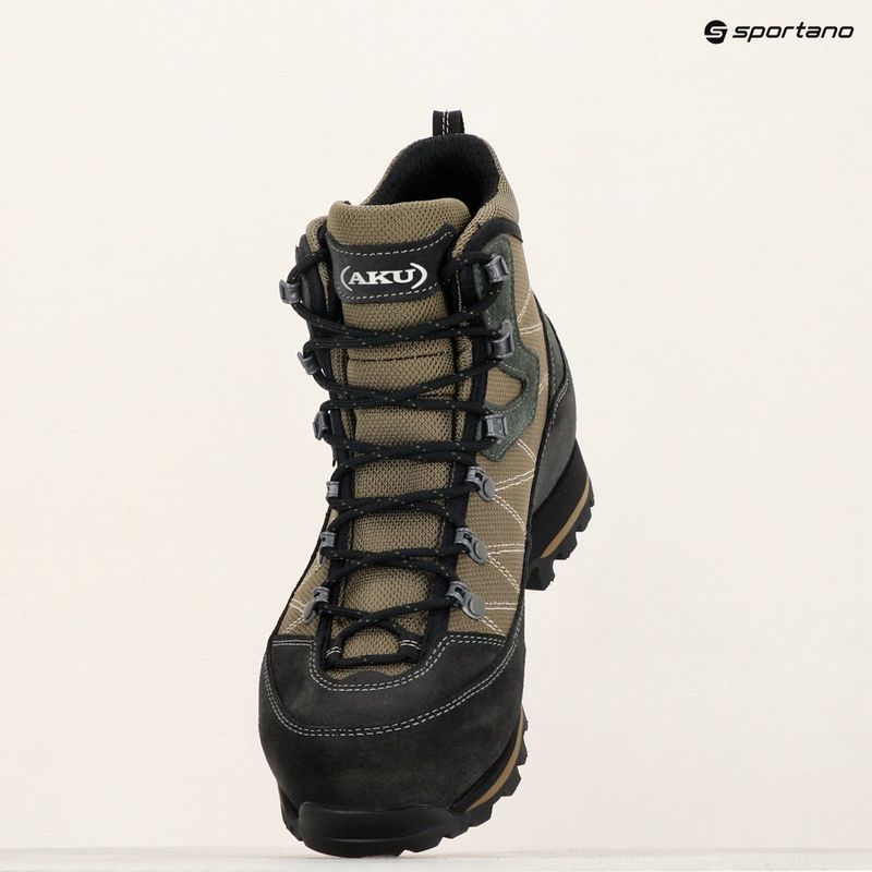 AKU Trekker Lite III Wide GTX men's trekking boots dark brown/anthracite 12