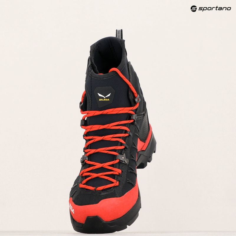 Women's trekking boots Salewa Ortles Light Mid PTX flame/black 10