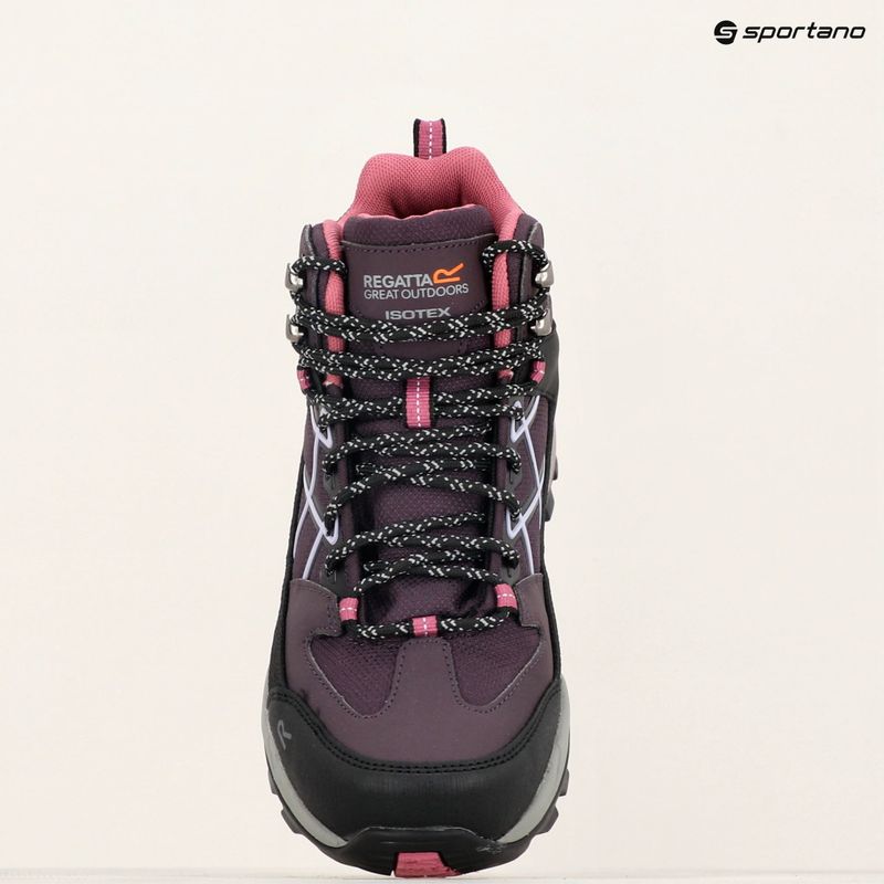 Women's trekking boots REGATTA Samaris III deep plum/red violet 17