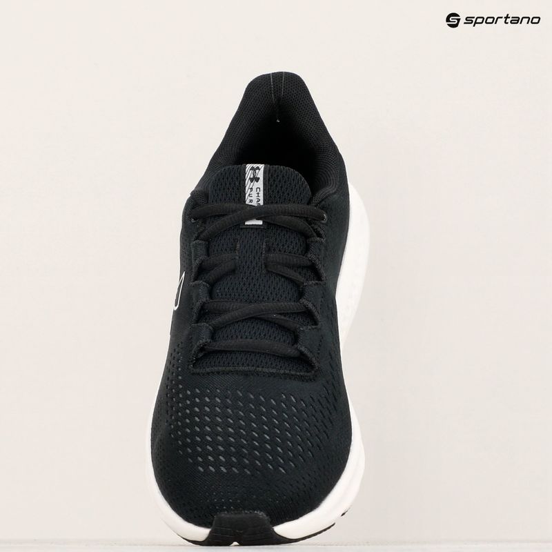 Under Armour Charged Pursuit 3 Big Logo black/black/white men's running shoes 9