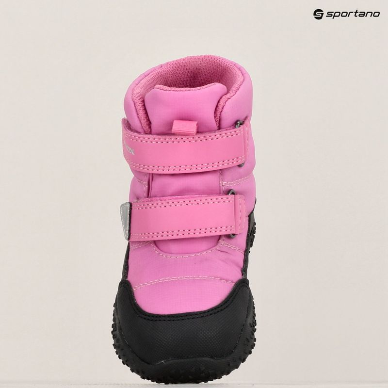 Geox Baltic ABX fuchsia/black children's snow boots 9