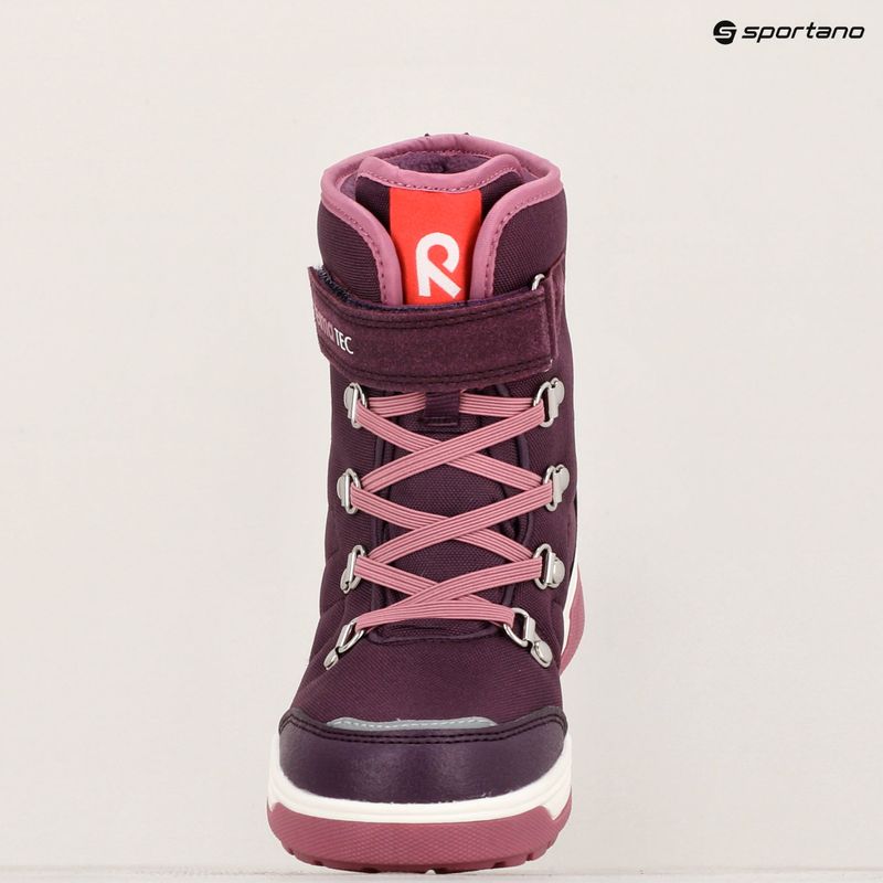 Reima Quicker deep purple children's snow boots 11