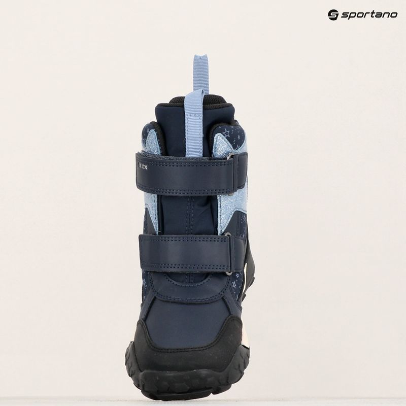 Geox Trekkyup ABX navy/light avio junior snow boots 9