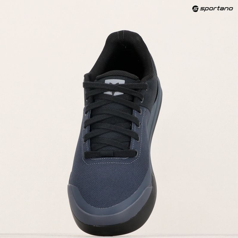 Men's platform cycling shoes Fox Racing Union Canvas blue steel 14