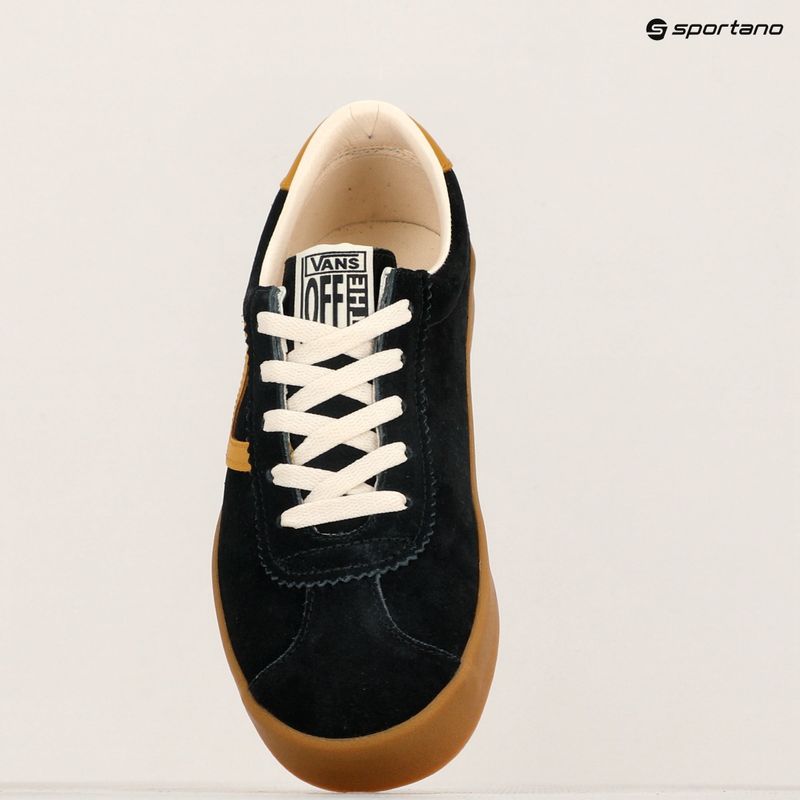 Vans Sport Low gum pop black/yellow shoes 9