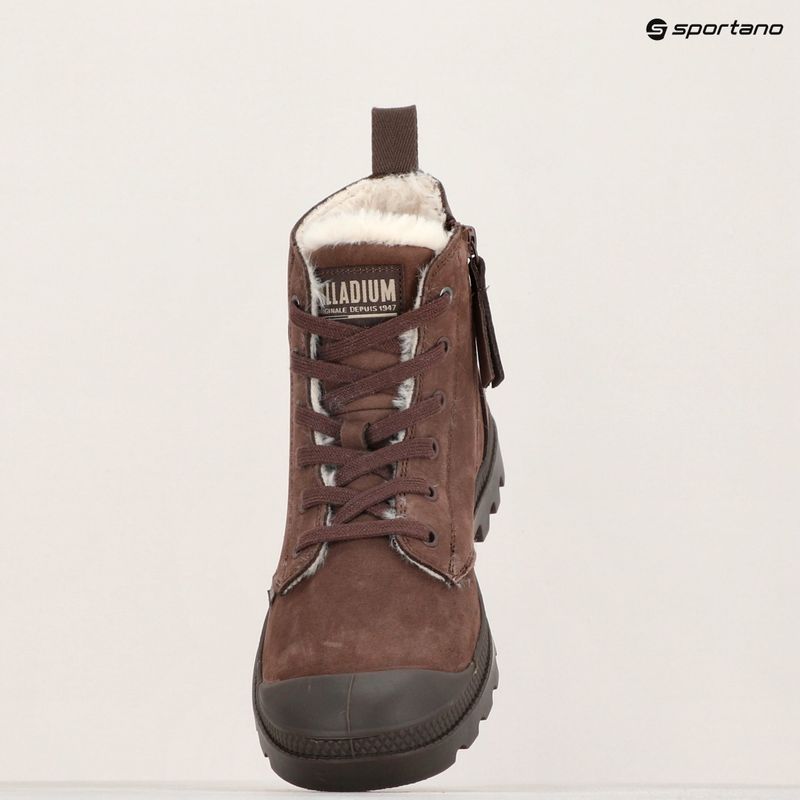 Men's Palladium Pampa HI ZIP WL boots yak brown 15