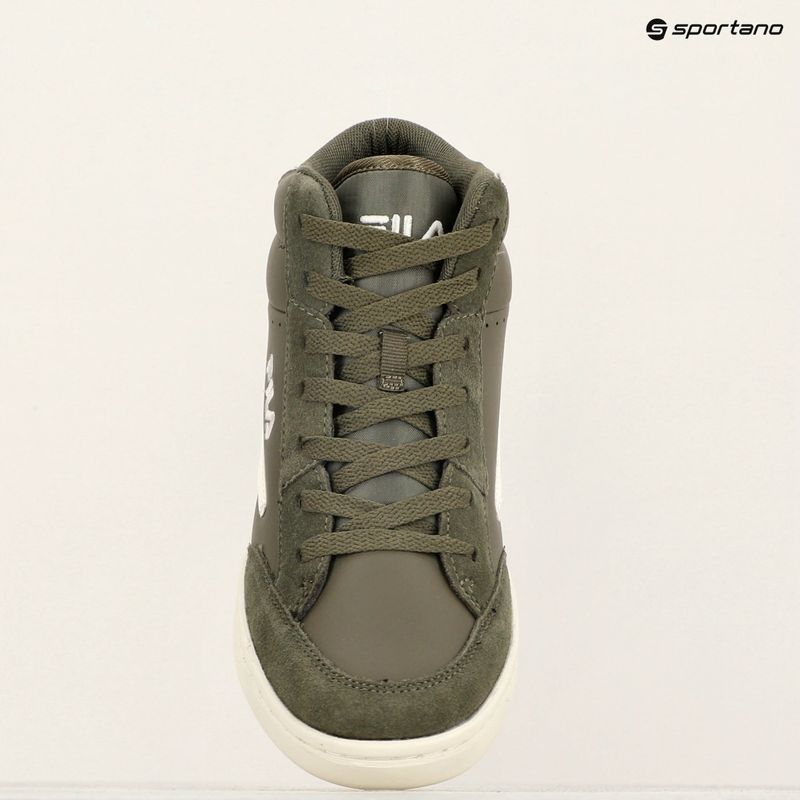 FILA Crew Mid olive night children's shoes 8