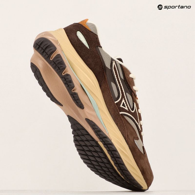 Mizuno Wave Rider Βeta vintage khaki/summer sand/chicory coffee shoe 16