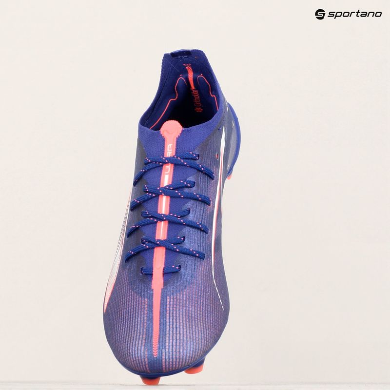 PUMA Ultra 5 Ultimate FG lapis lazuli/puma white/sunset gloe football boots 20