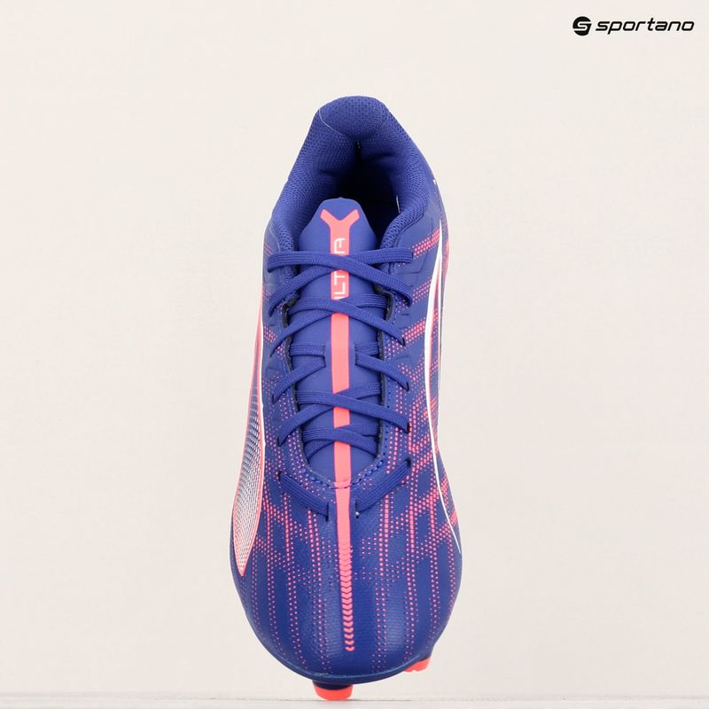 PUMA Ultra 5 Play FG/AG lapis lazuli/puma white/sunset gloe football boots 16