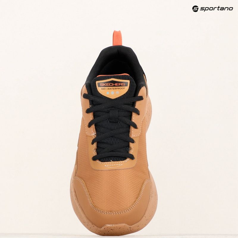 Men's SKECHERS Skech Lite Pro Ankkor tan/black/orange shoes 14