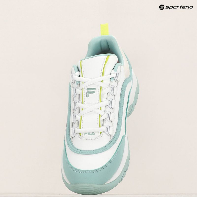 FILA Strada Logo white/harbor gray women's shoes 16