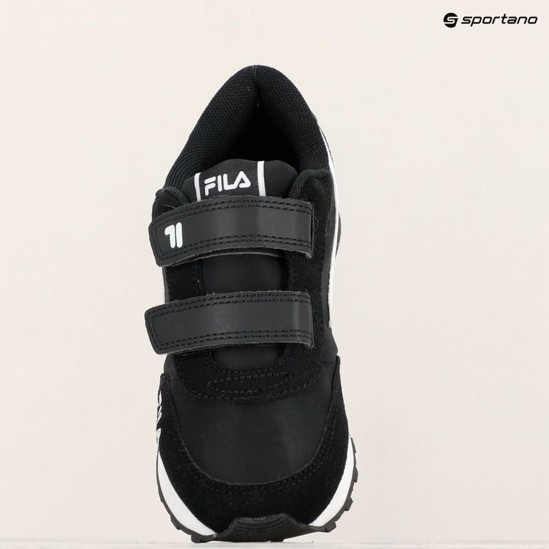 FILA Orbit Revolution Velcro children's shoes black 16