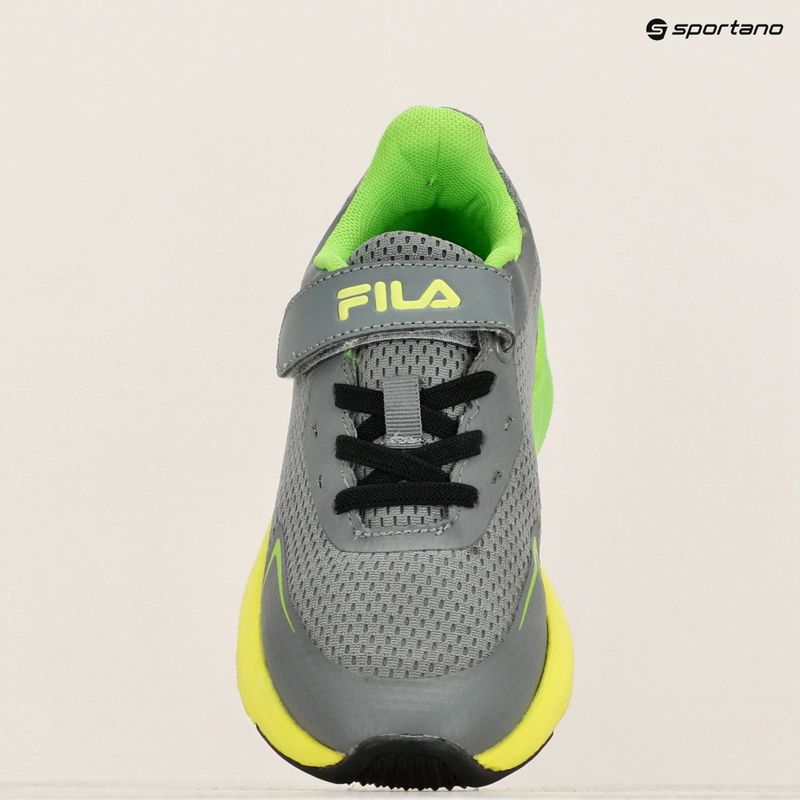 FILA Crusher V monument / safety yellow children's shoes 9