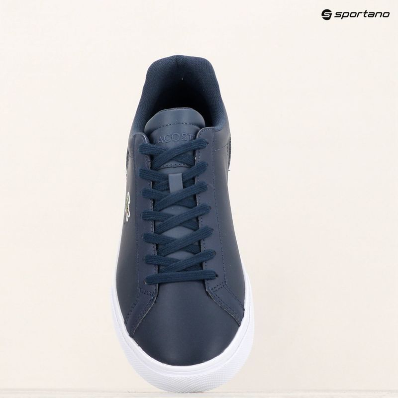 Men's Lacoste Lerond Pro navy/white shoes 16
