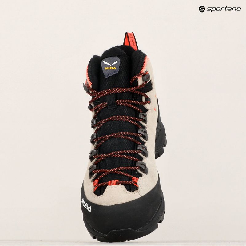 Women's trekking boots Salewa Alp Mate Winter Mid PTX oatmeal/ black 18