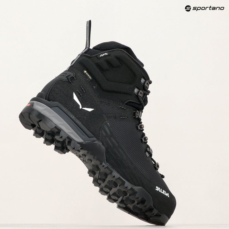 Men's trekking boots Salewa Ortles Edge Mid GTX black/ black 16