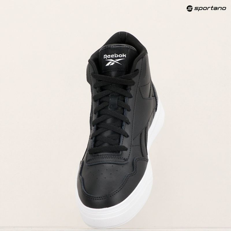 Women's Reebok Court Advance Bold High core black/cloud white/core black shoes 9