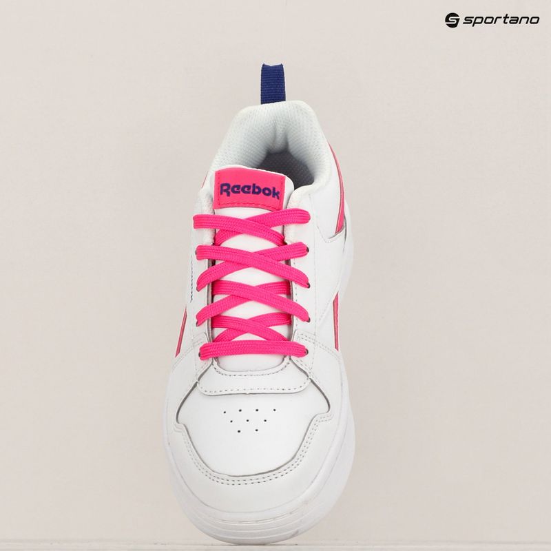 Reebok Royal Prime 2.0 children's shoes cloud white/laser pink/bold purple 9