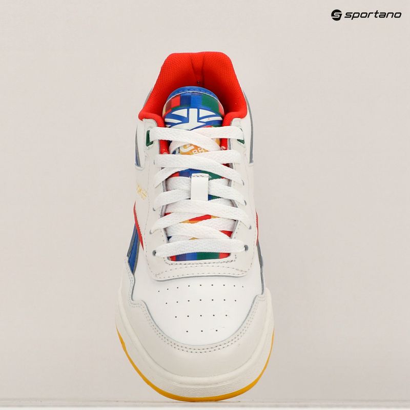 Reebok BB 4000 II chalk/vector blue/vector red children's shoes 9