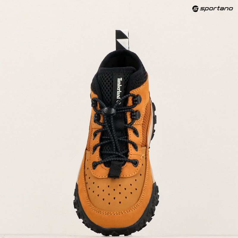 Timberland Greenstride Motion 6 Leather Super Ox wheat children's shoes 9