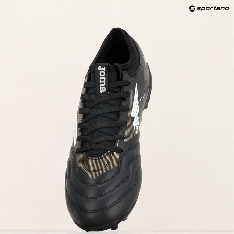 Men's football boots Joma Powerful AG black/gold 10