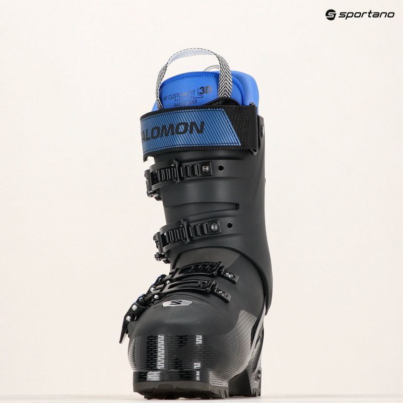 Men's ski boots Salomon S/Pro HV 130 GW black/blue met./beluga 7
