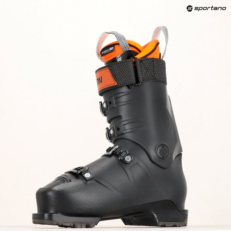 Men's ski boots Salomon S/Pro Supra 110 GW black/dark grey met./orange tiger 7