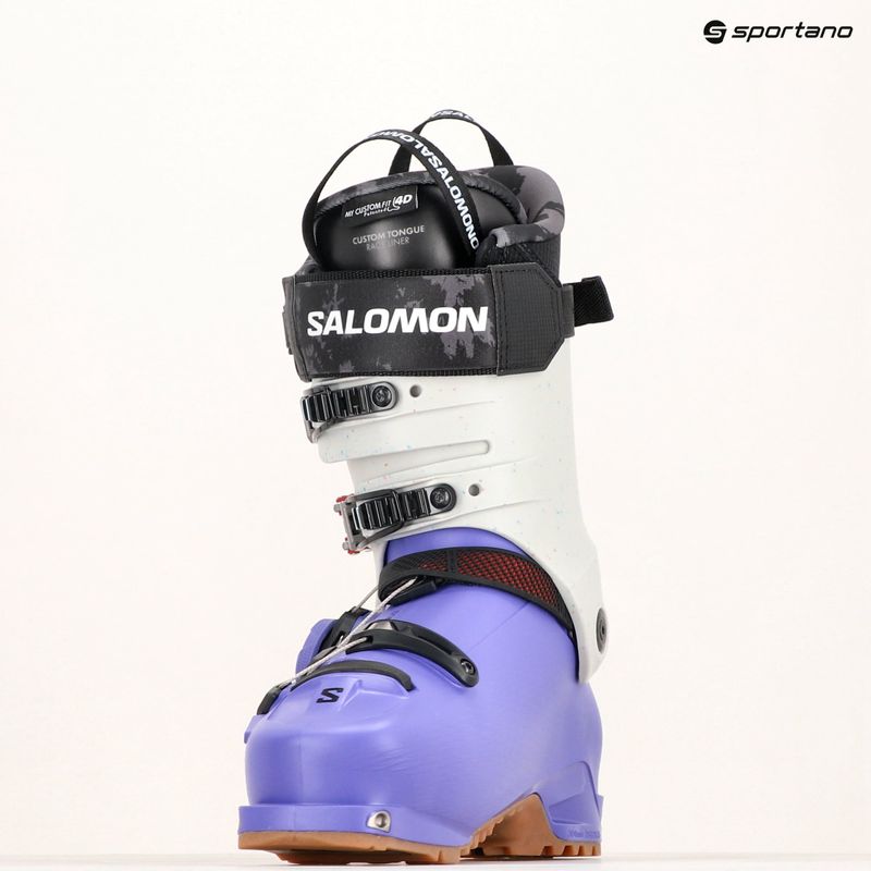 Men's ski boots Salomon Shift Alpha Boa 130 ultra violet/black/black 7
