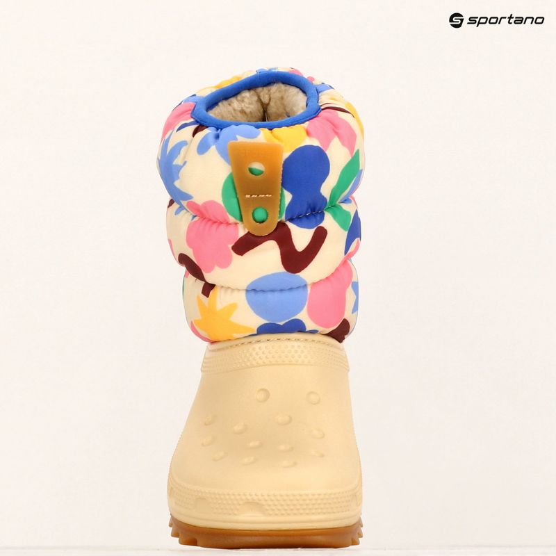 Crocs Classic Neo Puff Geo Shapes Snowboots Toddler shitake/multi 9