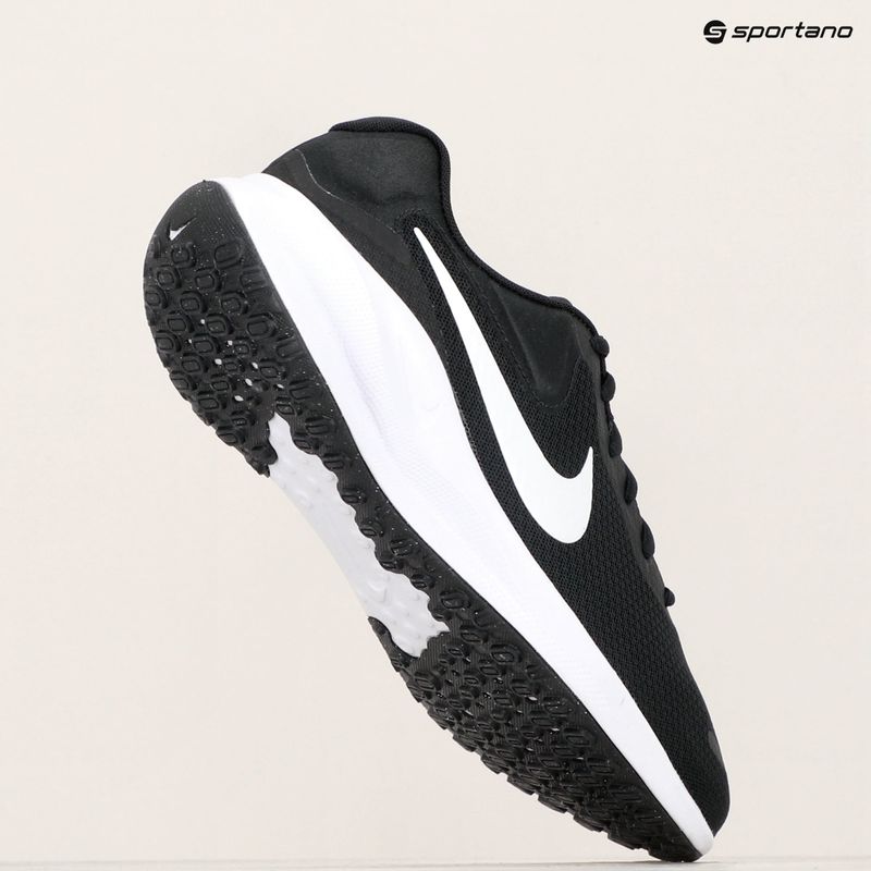 Men's Nike Revolution 7 running shoes black/white 9