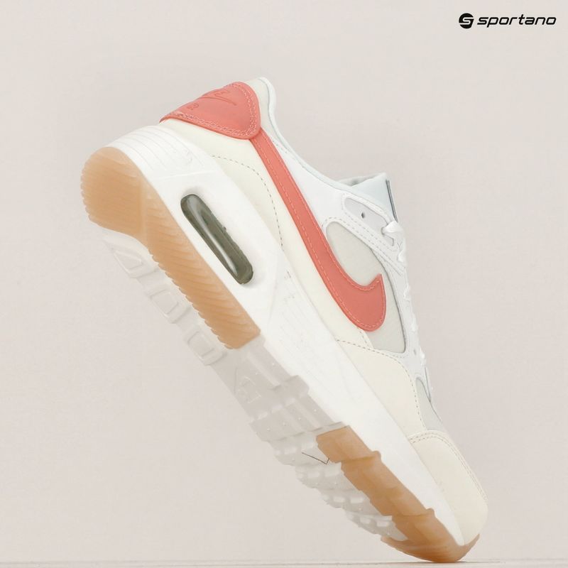 Nike Air Max SC summit white/sail/phantom/red stardust women's shoes 9