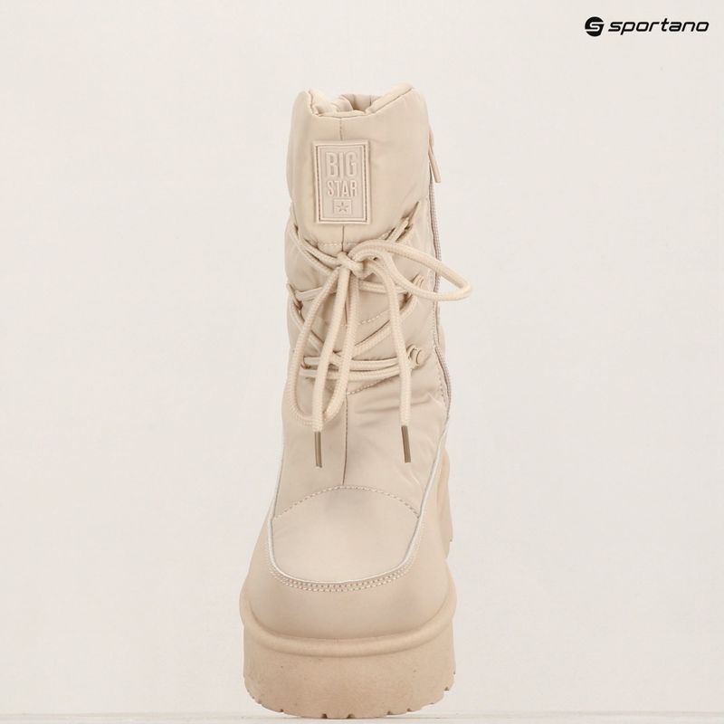 BIG STAR women's snow boots OO274885 beige 9