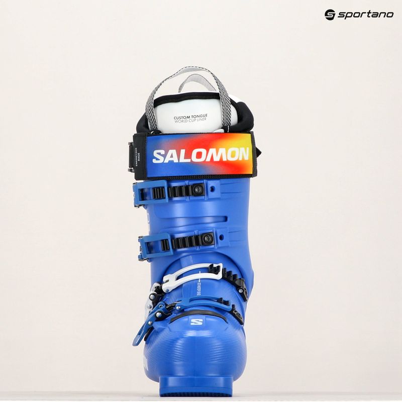 Men's ski boots Salomon S/Pro Race 140 race blue/white/process blue 14