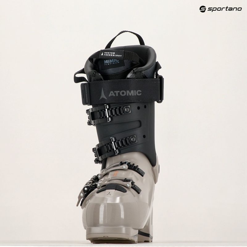 Men's Atomic Hawx Ultra 120 S GW cement/black ski boots 7