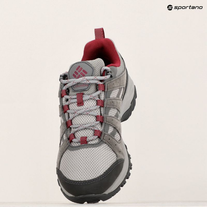 Women's trekking boots Columbia Redmond III Wp ti titanium/ red onion 19