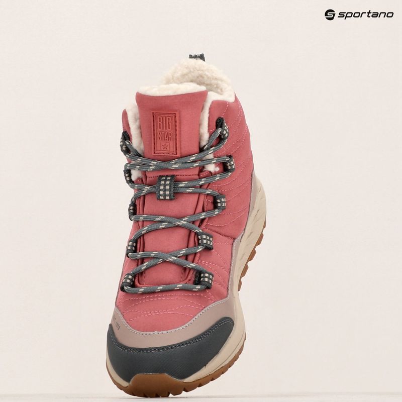 BIG STAR women's shoes OO274A065 fuchsia/grey 14