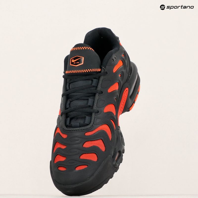 Men's Nike Air Max Plus Drift off noir/black/dragon red/hyper crimson shoes 9