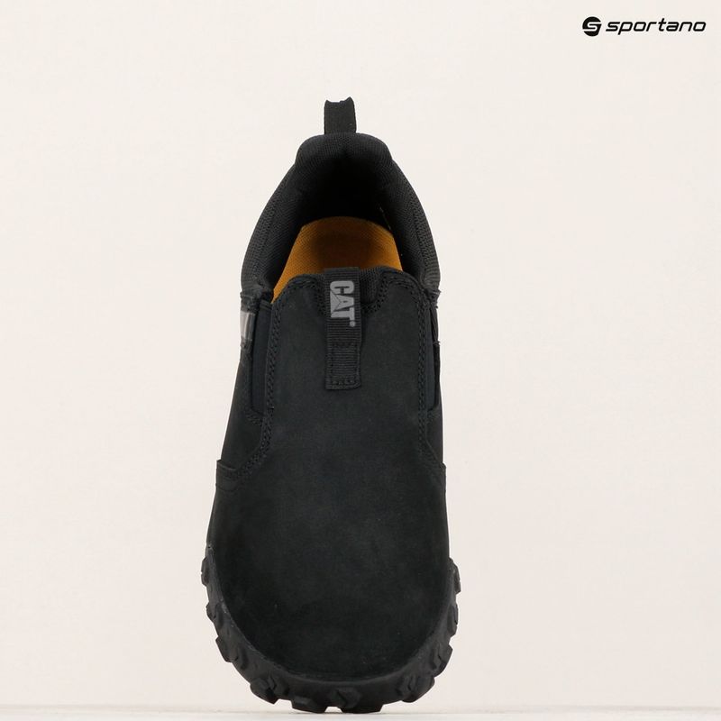 Men's CATerpillar Hex Ready Slip on black shoes 16