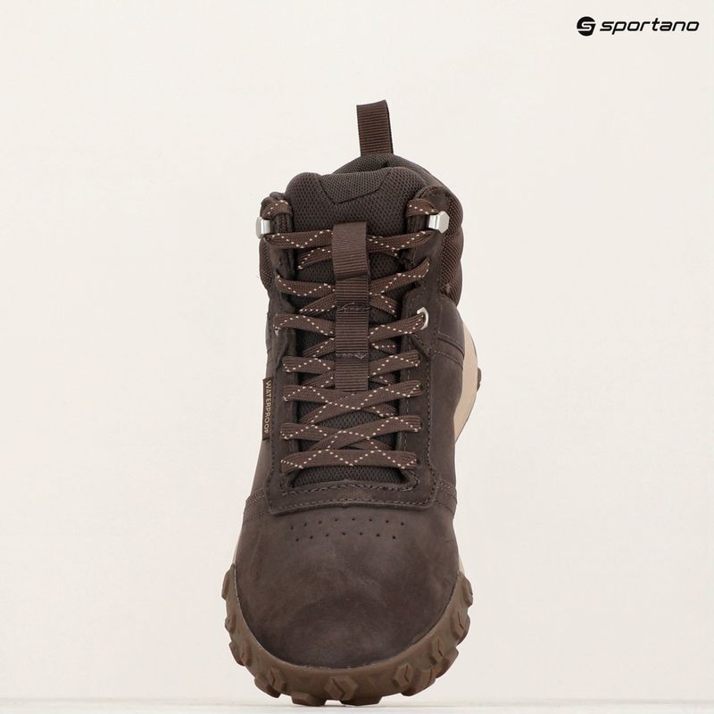 Men's CATerpillar Hex Ready Mid Wp coffee bean boots 16