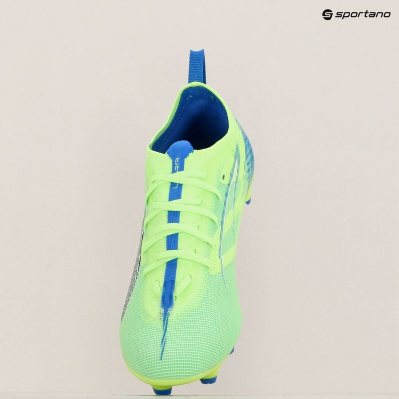 PUMA Ultra 5 Pro FG/AG Jr fizzy apple/puma white children's football boots 15